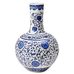 雅致贈(zèng)禮之選 景德鎮(zhèn)銘翔陶瓷仿古青花插花瓶